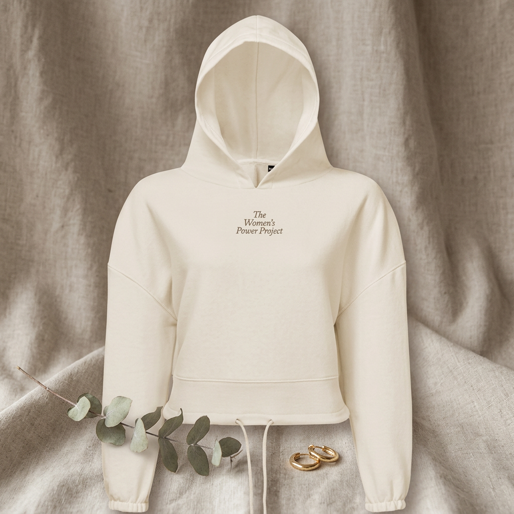 TWPP Cropped Oversized Hoodie